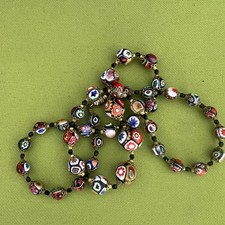 Collier perles verre d'occasion  Béziers