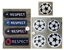 UCL UEFA Champions League Respect + emblema Star Ball Patch Parche Flick comprar usado UCL UEFA Champions League Respect + emblema Star Ball Patch Parche Flick comprar usado  Enviando para Brazil