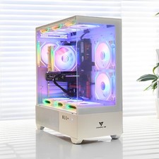 PC branco para jogos desktop de alto desempenho i7 RTX 3050 ARGB WIFI 6 BLUETOOTH, usado comprar usado  Enviando para Brazil