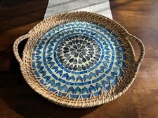 Dekoratives tablett korb gebraucht kaufen Dekoratives tablett korb gebraucht kaufen  Hamburg