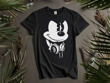 Camiseta com capuz Disney Mickey Mouse hip hop Minnie Walt masculina feminina unissex AD496, usado comprar usado  Enviando para Brazil