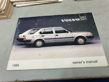 1985 VOLVO 340 360 manual do proprietário de fábrica  comprar usado  Enviando para Brazil