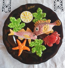 Vallauris assiette trompe d'occasion  Véron