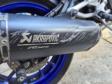 Akrapovic exhaust carbon for sale  RUGBY