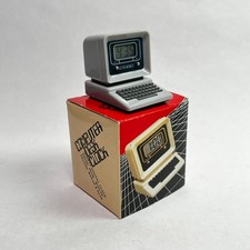 RELÓGIO DE MESA COMPUTADOR Vintage Anos 80 Completo com Caixa e Novas Baterias! Miniatura comprar usado  Enviando para Brazil