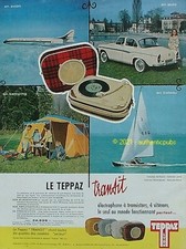 Publicite teppaz electrophone d'occasion  Cires-lès-Mello