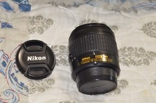 Lente de zoom Nikon AF-P DX Nikkor 18-55mm f/3.5-5.6G VR com tampa traseira comprar usado  Enviando para Brazil