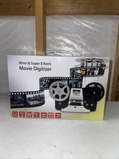 Escáner de película carrete de 5" y 3" 8 mm Super 8 rollos escáner de video digital digitalizador de películas segunda mano  Embacar hacia Mexico