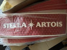 Tapete de barra de borracha novo em folha Stella Artois comprar usado  Enviando para Brazil