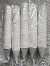 Usado, Copos cone descartáveis de papel branco (pacote com 1.000 4,25 oz)  comprar usado  Enviando para Brazil