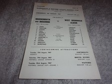 Bournemouth west bromwich for sale  DUNFERMLINE
