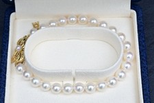 Mikimoto 18k yellow for sale  Media
