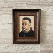 Pintura al óleo retrato hombre segunda mano  Embacar hacia Mexico