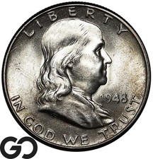 1948 franklin half for sale  Boerne