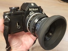 Lustrzanka Nikon EM 35mm + obiektyw Nikkor 50mm f/2 – przetestowana, czyste szkło na sprzedaż  PL