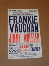 Frankie vaughan 1957 for sale  WORTHING