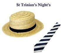 Straw boater hat for sale  AXBRIDGE