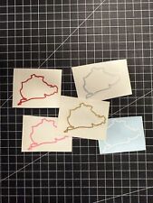Aufkleber / Sticker - Nürburgring - Grösse S - Auto / Motorrad / MTB comprar usado  Enviando para Brazil