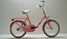 Bici pieghevole rosa usato  Cerignola
