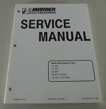 Werkstatthandbuch mercury mari gebraucht kaufen  Jever