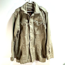 Chaqueta Mechanic Clothing Co Parts Grande Para Hombre Talla Grande Caqui Militar segunda mano  Embacar hacia Mexico