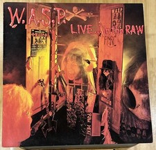 WASP W.A.S.P. Disco de vinil Live In The Raw Australia Lp raro imprensa original comprar usado  Enviando para Brazil
