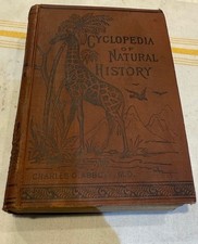 ANTIQUE Hardcover Book: Cyclopedia Of Natural History 1888 Illustrated Animals comprar usado  Enviando para Brazil