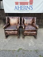 leather hand chair for sale  BOSTON