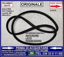 Guarnizione portiera anteriore usato  Carrara