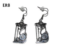 Steampunk jewellery earrings for sale  BRADFORD
