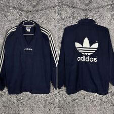 Moletom masculino Adidas vintage anos 90 broca logotipo grande retrô tamanho M, usado comprar usado  Enviando para Brazil