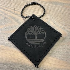 Chaveiro Timberland Hang Tag preto bota couro nobuck impermeável dupla face, usado comprar usado  Enviando para Brazil