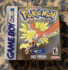 Pokemon Gold Nintendo Gameboy Color autêntico na caixa completo bom comprar usado  Enviando para Brazil