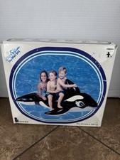 Usado, Brinquedo inflável vintage 1997 Intex Whale Ride On 58561 comprar usado  Enviando para Brazil