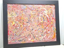 Contemporary abstract oil for sale  Sandown
