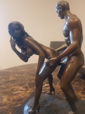 Erotik bronze liebespaar gebraucht kaufen  Neunkirchen