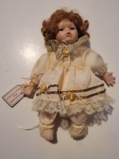 2000 Fritz's Basket Babies Gustave (Fritz) Wolff Baby Doll Kim 8" porcelana  comprar usado  Enviando para Brazil