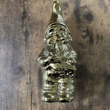 26cm gold gnome for sale  BIRMINGHAM