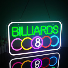 Billiards insegna neon usato  Roma
