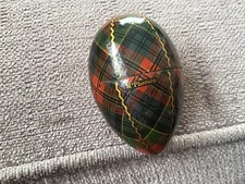 Mauchline tartanware egg for sale  BARNSTAPLE