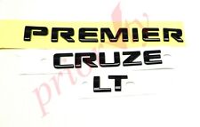 Placa de identificação traseira 42656798 emblema 3D preto brilhante 2019 Chevrolet Cruze Premier LT comprar usado  Enviando para Brazil