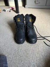 Caterpillar boots size for sale  DUNFERMLINE