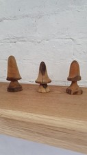 Wooden mushroom wooden for sale  COLCHESTER