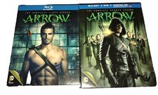 Arrow Season 1 And 2 Blu Ray Opened Never Watched comprar usado  Enviando para Brazil