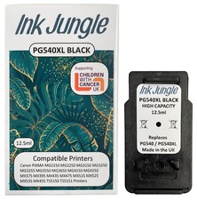 Pg540xl black refilled for sale  BRACKNELL