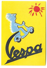 Cartolina pubblicitaria vespa usato  Trieste