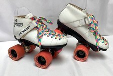 Vintage CARRERA Patins de Velocidade 95A Hyper Rollerskates Feminino Couro Branco Tamanho 6 comprar usado Vintage CARRERA Patins de Velocidade 95A Hyper Rollerskates Feminino Couro Branco Tamanho 6 comprar usado  Enviando para Brazil