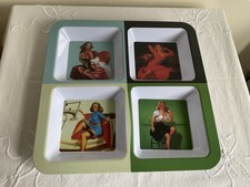 melamine snack tray for sale  ROMSEY