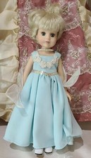 #285-JUEI LIN'S & RICH IMPORTS INC. 2000 ♡ BONECA LOIRA COM OLHOS AZUIS 10,5" DE ALTURA comprar usado  Enviando para Brazil