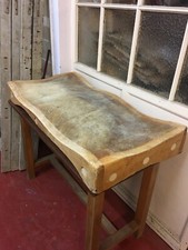 Vintage butchers block for sale  KETTERING